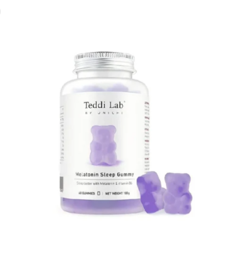 图片 Unichi Melatonin Sleep Gummy 小熊软糖褪黑素睡眠 60粒【保质期2028/10】