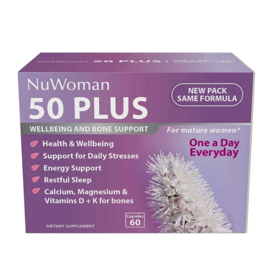 图片 NuWoman 50 PLUS Wellbeing & Bone Support 50+ 更年期及骨骼健康 60粒
